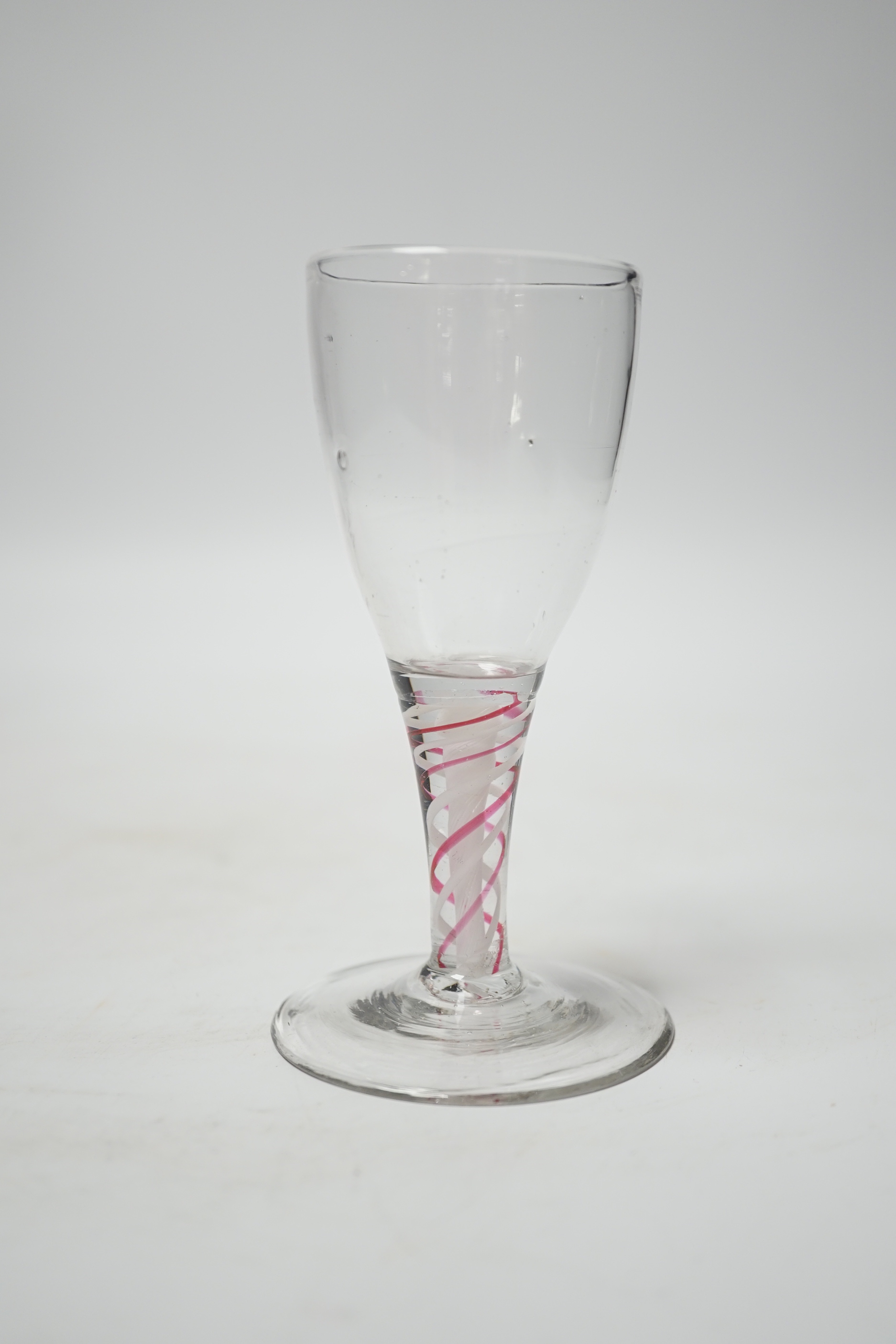 A Dutch colour twist cordial, 12cm high